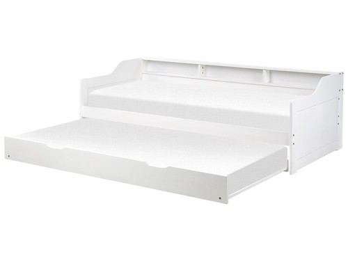 Wooden single trundle bed - single,