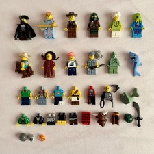 LEGO Collectible Series Minifigures & Spares Bundle Rogue Elf Maiden Highwayman