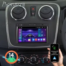 32GB For Renault Dacia Duster Sandero Apple Carplay Car Radio Stereo GPS Sat Nav