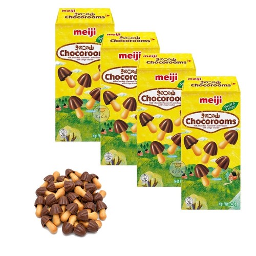 Meiji chocorooms chocolate - chocorooms,