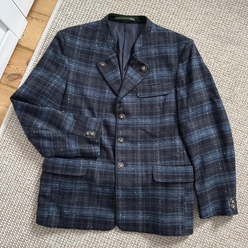 Men wool tweed trachten - tweed,