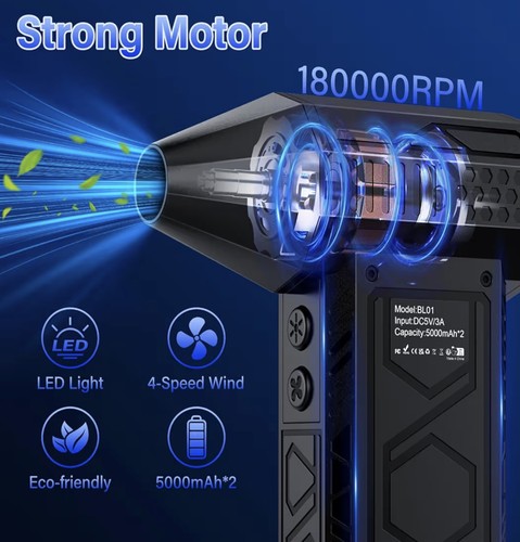 Electric turbo fan - turbo, air