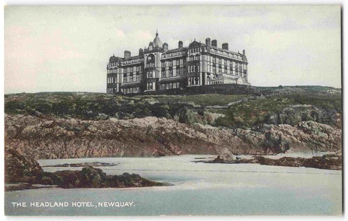 Newquay cornwall headland - newquay,