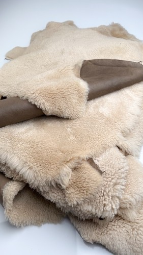 Genuine merino sheepskin hide - merino,