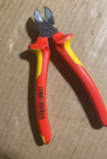 Knipex Diagonal Cutter chrome-plated, insulated with multi-component grips