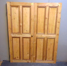 Cupboard Doors Alcove Door Antique Pine Victorian ref 702D (FREE UK POSTAGE)