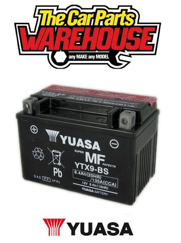 Yuasa ytx9 8ah 12v acid - 12v, gel
