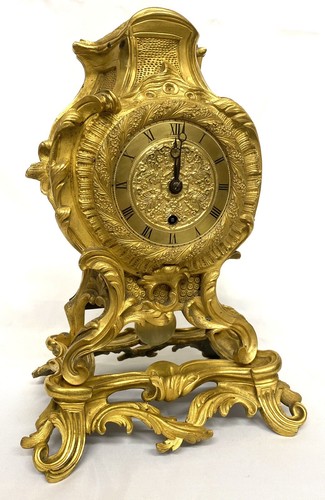 Antique chain fusee clock - chain,