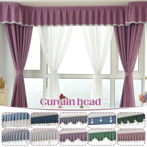 Window drape valance - valance, european
