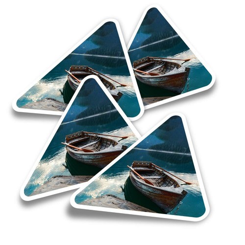 Triangle stickers vintage - stickers,