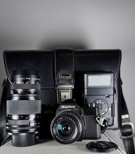 Mamiya NC1000s + Sekkor CS 50mm f/1.7 + Tamron Lens + National PE-280C, Case