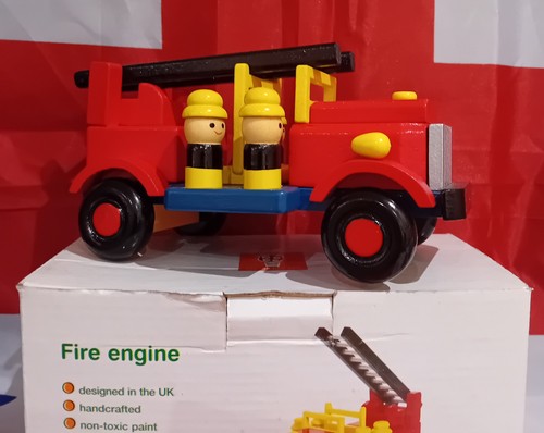 Toy wooden fire - toy,