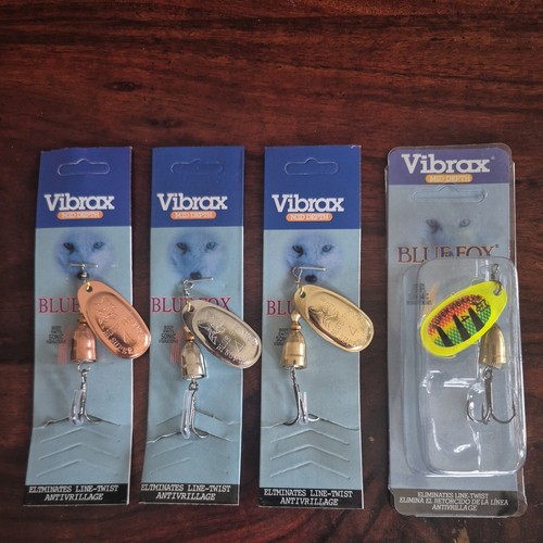 Blue fox vibrax spinners - blue,