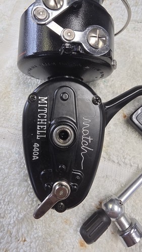 Mitchell 440a reel - mitchell, silver