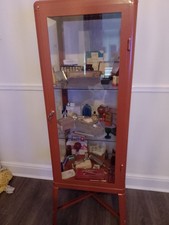 Vintage Medical Items cabinet