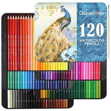 120 Colouring Pencils Set Adult Kids Watercolour Drawing Pencils Art Pens & Case