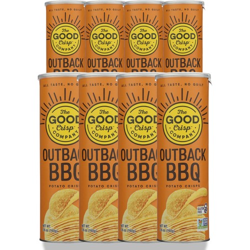 Outback bbq potato crisps - bbq,