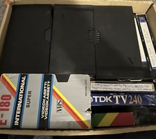 Approx 40 Blank vhs Video