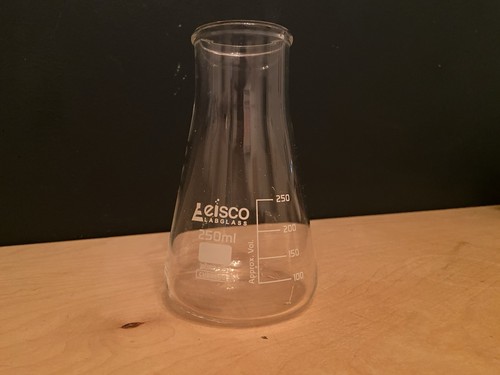 Glass conical flask - glass, 250ml