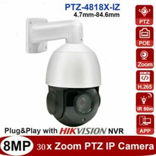 8MP 4K 30X Zoom PTZ Hikvision
