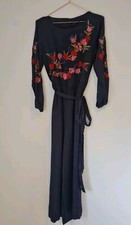 Zara Jumpsuit Size Small Navy