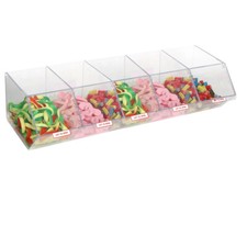 Pick N Mix Sweet Acrylic Dispenser Display Stacking Bin Holder