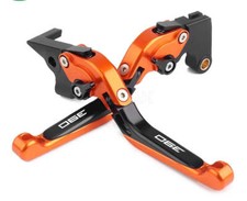 CNC Brake Clutch Levers For KTM Duke 390 Adventure 2019–2024 Foldable Black