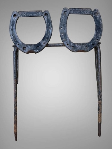 Antique hand forged boot - antique,