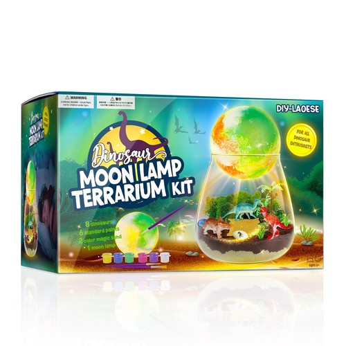 Dinosaur moon lamp - dinosaur,