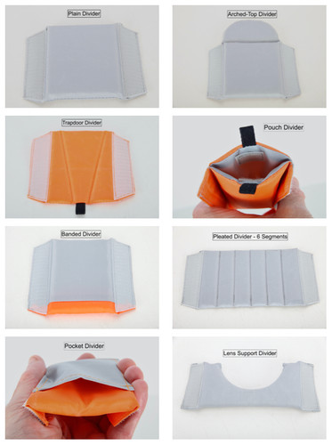 Camera bag divider separator - bag, divider/separator