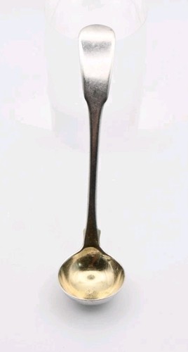 Antique salt spoon silver - salt,