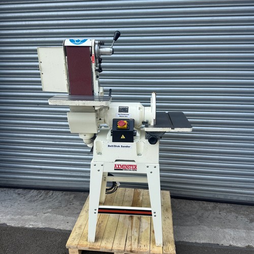 Axminster twin disc sander and - axminster,