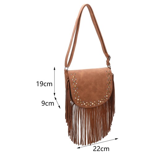 Ladies fringe studded - ladies,