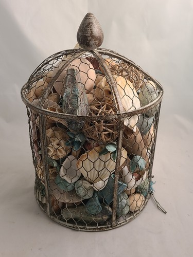 Unique seashell filled bird - filled,