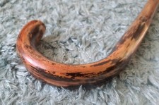 BEAUTIFUL ANTIQUE WALKING STICK / CANE - LOVELY HIGHLY POLISHED FINISH - 33"