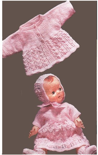 Baby doll knitting pattern - , in