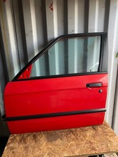 BMW E30 Saloon Estate N/S/F Front Left Brilliant Red Door Complete
