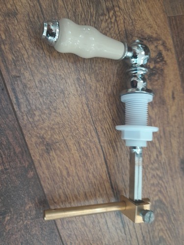 Chrome ivory offset victorian - chrome/ivory,