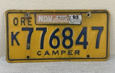 Vintage 1993 Oregon Camper