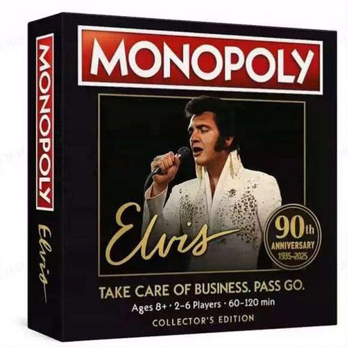 Monopoly elvis 90th - monopoly,