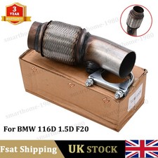 NEW Exhaust Flexi Flex Repair Front Pipe Stainless For BMW 116D 1.5D F20