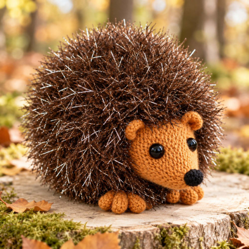 Knitting pattern hedgehog soft - knitting,