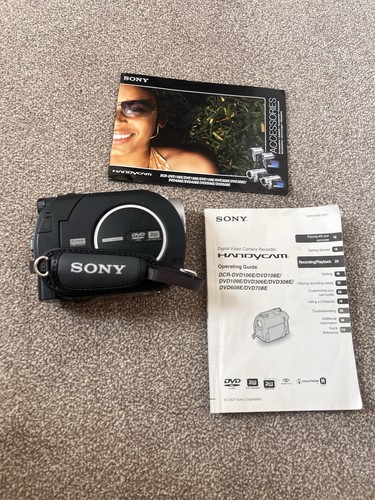 Sony handycam dcr - sony, dcr-dvd108e
