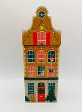 Fabulous Musical Christmas Gingerbread House Biscuit Tin by Marks & Spencer VGC