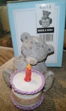 ME TO YOU BEAR FIGURINE MAKE A WISH BOXED  - 40013 - EXTREMELY RARE