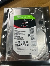 Seagate ST8000VN004 IronWolf 8TB 3.5 Inch SATA Hard Drive - 7200RPM - 256MBCACHE
