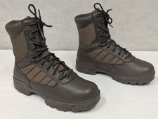 British Army - Military -  MOD - Bates Brown Leather Combat Patrol Boots UK 8