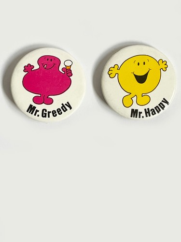 Two vintage men pin - two,