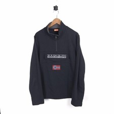 Mens Napapijri Burgee Half Zip
