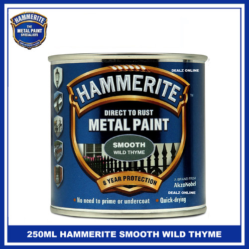 Hammerite smooth wild - smooth, tyme